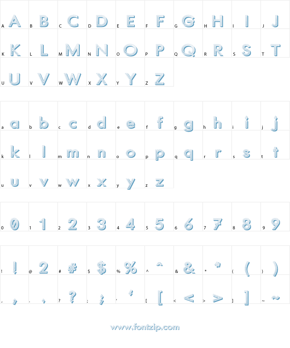 Phoenix Font Character